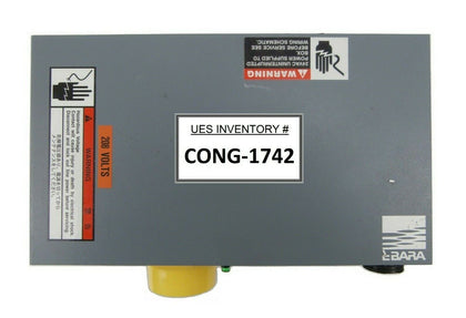 Ebara Technologies 217407 Vacuum Pump EMO Emergency Off Switch Panel Working