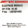 Edwards D37291400 iL Series Vacuum Pump Electrics Module DP ITIM IH AC Surplus