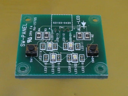 TEL Tokyo Electron MA-15705 LED Panel Board PCB SW-PANEL Used Working