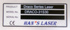 Han's DRACO-31S30 UV Laser Marking Machine 40W 315-400nm 20-500kHz Working