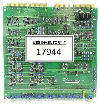 JEOL AP002131-03 CRT Display Board PCB Card CRT DSPL(1) PB JSM-6400F Working