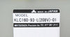 Matsusada Precision KLC160-93-L(208V)-01 DC Power Supply KLC Series Working