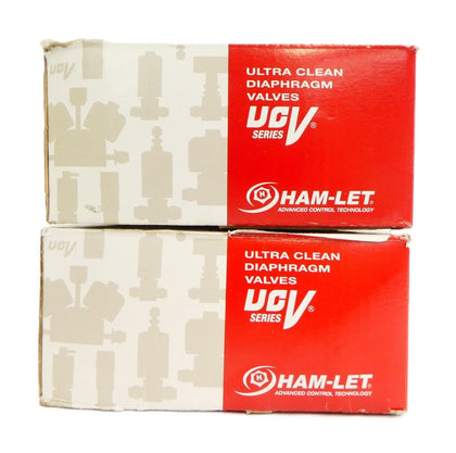 Ham-Let EV8C-V-EP Diaphragm Control Valve UCV Series Lot of 2 New Surplus