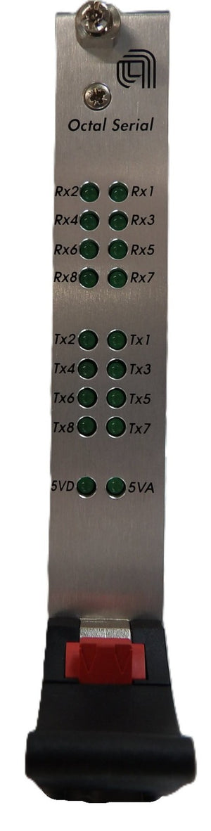 MKS Instruments AS01801G-01 Octal Serial PCB Card AMAT 0190-81774 Working
