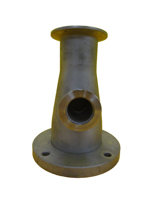 Edwards High Vacuum Conical Reducer Tee ISO63 ISO-F to NW50 NW25 Working