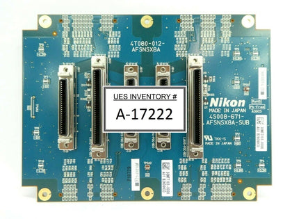 Nikon 4S008-671 AFSNSX8A-SUB Board PCB NSR-S620D Immersion System Working