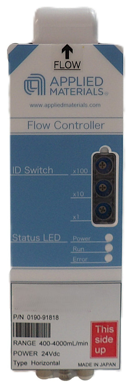 AMAT Applied Materials 0190-91818 Flow Controller 400-4000mL/min Working