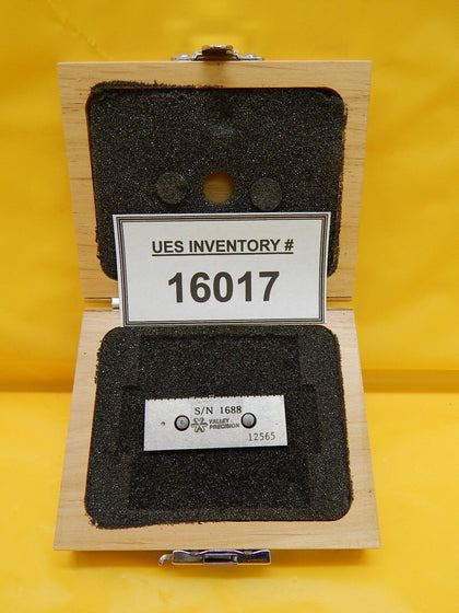 Roger K. Sherman Company 12565 Valley Precision Calibration Standard Used