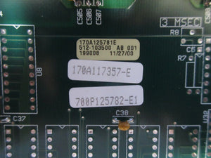 Thermo Noran 170A117357-E I/O BD 700P135927 AMAT SemVision cX Used