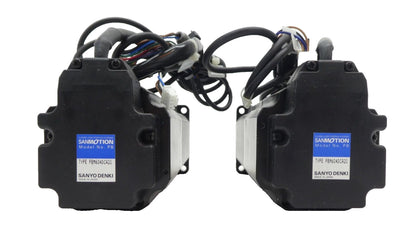 Sanyo Denki PBM604DCA20 Servo Stepping Motor PB Reseller Lot of 2 Working Spare