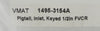 Air Products 1495-3154A Gas Inlet Pigtail Keyed 1/2 Inch FVCR New Surplus