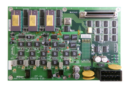 Nikon EP-X4 4S008-036 Interface Control Board PCB  Working Surplus