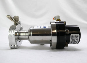 MKS Instruments UHV-25-AKK-ENVN Pneumatic Angle Valve AMAT 3870-04136 Working