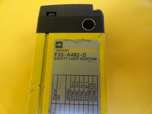 Omron F35-A482-D Safety Light Curtain F35-A Used Working