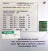 Semitool 900T0272-501 Chamber Control Block PCB AMAT Applied Materials Spare