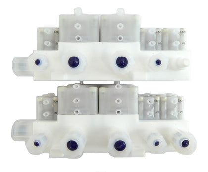 Entegris 888-080080 Chemical Valve Manifold Block Lot of 2 New Surplus