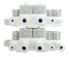 Entegris 888-080080 Chemical Valve Manifold Block Lot of 2 New Surplus