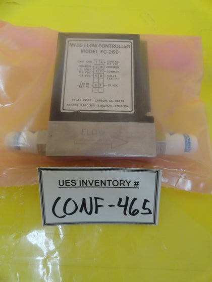 Tylan General FC-260 Mass Flow Controller MFC 400 SCCM 5%PH3/95%N2 Refurbished