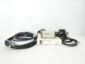 Hitachi KP-D50U CCD Camera & Colorado Video 620 X-Y Indicator Used Working