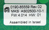 MKS Instruments AS00497-AB-4 Interlock Module PCB CDN497 AMAT 0190-85559 Working