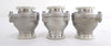 Edwards M56104054 iXH Series PTFE Check Valve with Clamp Lot of 3 New Surplus