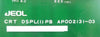 JEOL AP002131-03 PCB Card CRT DSPL(1) PB JSM-6300F SEM Working Surplus