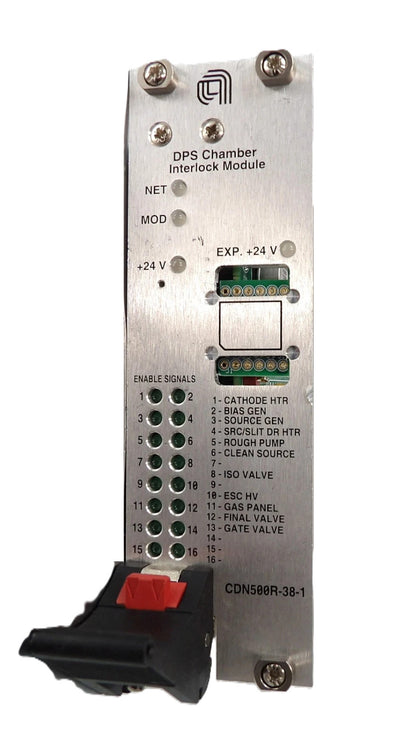 MKS Instruments AS02500-38-1 Interlock Module PCB CDN497 AMAT 0190-87835 Working