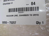 AMAT Applied Materials 0050-75257 Chamber to Cryo Vacuum Line New