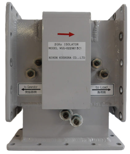 Nihon Koshuha WUG-022NK13C1 Microwave 2GHz Isolator Assembly RF Working