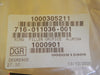 Lam Research 716-011036-001 Alumina Filler Orifice Ring Refurbished