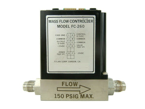 Tylan General FC-260 Mass Flow Controller MFC 100 SCCM N2 Working Spare