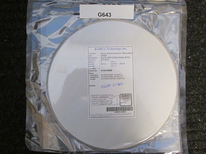 AMAT Applied Materials 0200-00410 Quartz GDP Y203 Super-E Kit Refurbished Spare