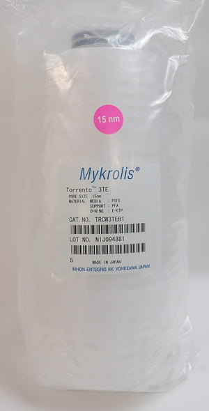 Mykrolis TRCW3TEB1 Torrento 3TE 15nm Prewet Filter New Surplus