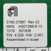 MKS Instruments AS01396-6-13 DeviceNet PCB Card CDN396R AMAT 0190-37867 Working