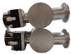 MKS Instruments L2-40-SP1 Angle Valve Reseller Lot of 2 Working Surplus