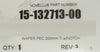 Novellus 15-132713-00 200mm Titanium Ti PEC Wafer Notch Lot of 12 Refurbished