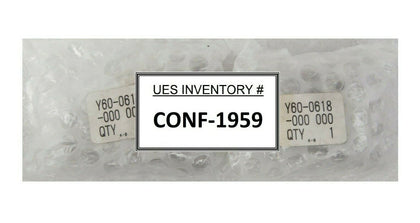 Canon Y60-0618-000 X Pressure Roller Reseller Lot of 2 New Surplus