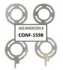 AMAT Applied Materials 0021-38692 DPS PLY TV FLAG Reseller Lot of 4 New Surplus