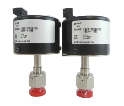 MKS Instruments 122A-11063 Baratron Transducer Type 122A Reseller Lot of 2 New