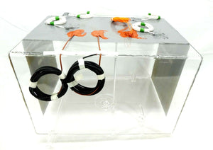 SCP Santa Clara Plastics 10.4 Gallon Quartz Tank Preweigh H2SO4 Unmarked New