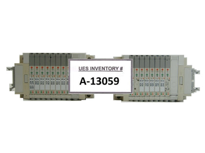 TEL Tokyo Electron 3D80-001913-11 SMC 8-Port Pneumatic Manifold Lot of 2 Working