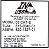 InUSA 820-1327-01 Catalytic Ozone Destruction 03 CAT-E 815-0040-01 New Surplus
