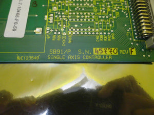 ACS Electronics SB91/P Single Axis Controller PCB Card AMAT WF 720 Used