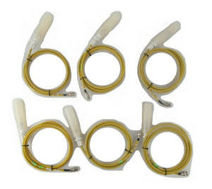 Verteq 1074268-7 RF Triaxial Cable 7 Foot SCP Reseller Lot of 6 Working Surplus