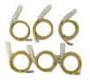 Verteq 1074268-7 RF Triaxial Cable 7 Foot SCP Reseller Lot of 6 Working Surplus