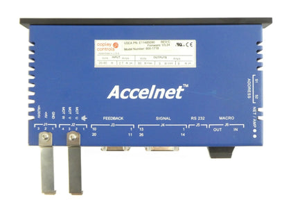 Copley Controls 800-1718 Servo Drive Accelnet VSEA Varian E11485090 Working