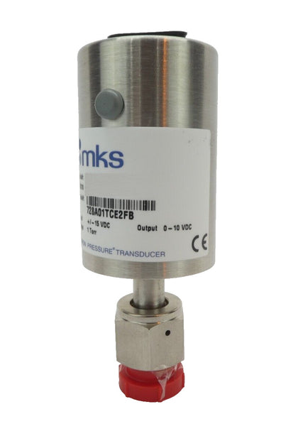 MKS Instruments 728A01TCE2FB Baratron Pressure Transducer 728A New Surplus