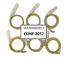 Verteq 1074268-7 RF Triaxial Cable 7 Foot SCP Reseller Lot of 6 Working Surplus
