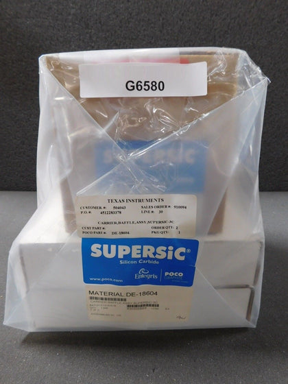 Entegris DE-18604 / DE-18603 Carrier Baffle 3C Duf(x1) SUPERSiC New