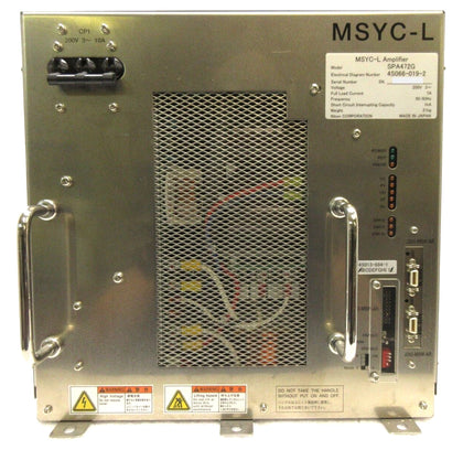 Nikon 4S066-019-2 MSYC-L Amplifier Module SPA472G 4S013-684-1 NSR Series Working